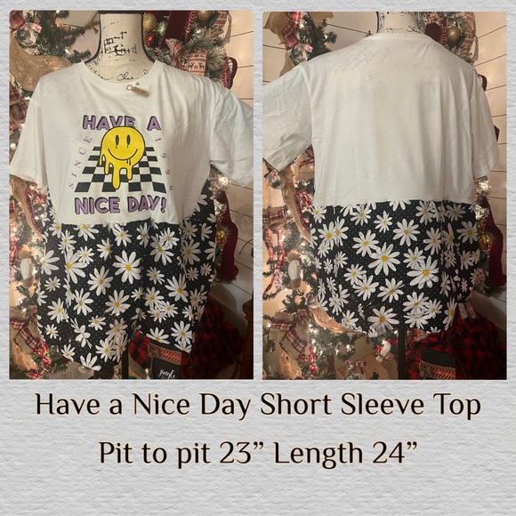 Upcycled, Boho Style, One of a Kind Tunic - Picture 1 of 1